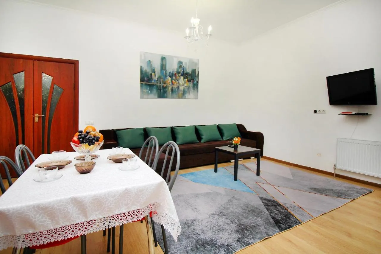 Ferienwohnung Уютные И Комфортные Квартиры В Жк Манхэттен Almaty